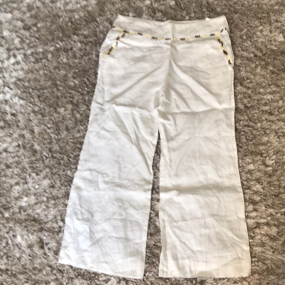 Linen Capri pants Brand new without tag